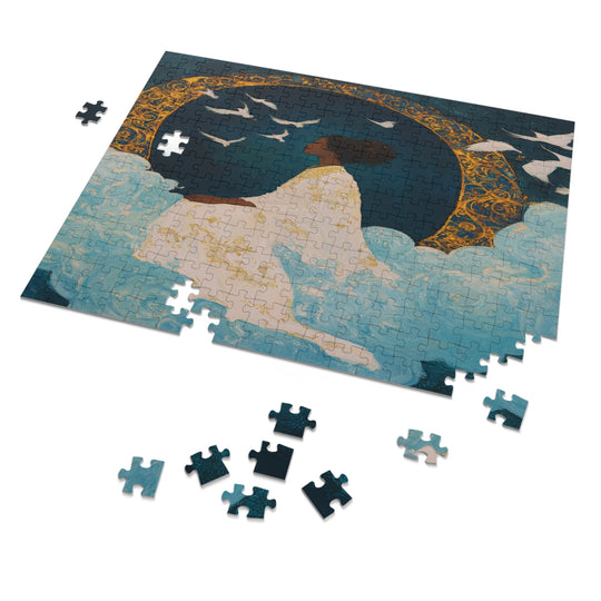 Lullaby 01 Jigsaw Puzzle with Tin