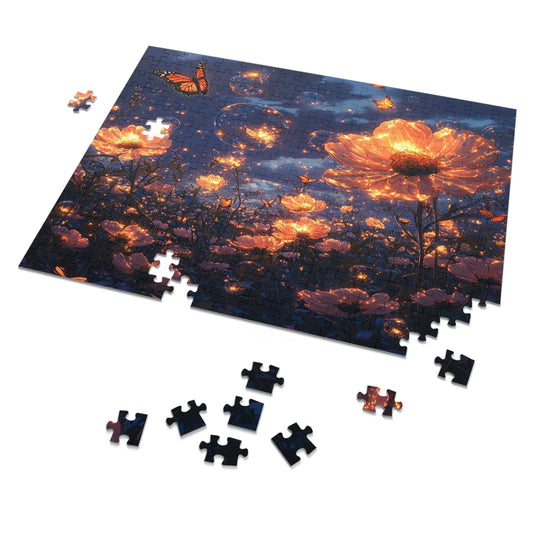 Jigsaw Puzzle with Tin