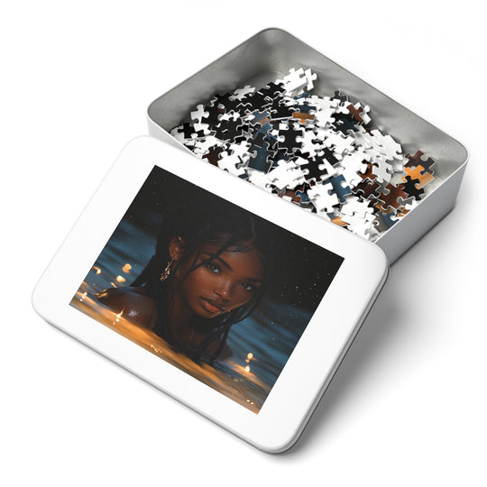 Find Me Again 04- Jigsaw 252 Piece Puzzle with Tin