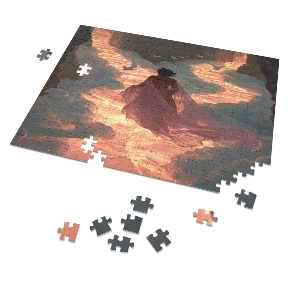 Stairway 01 Jigsaw 252 Piece Puzzle with Tin