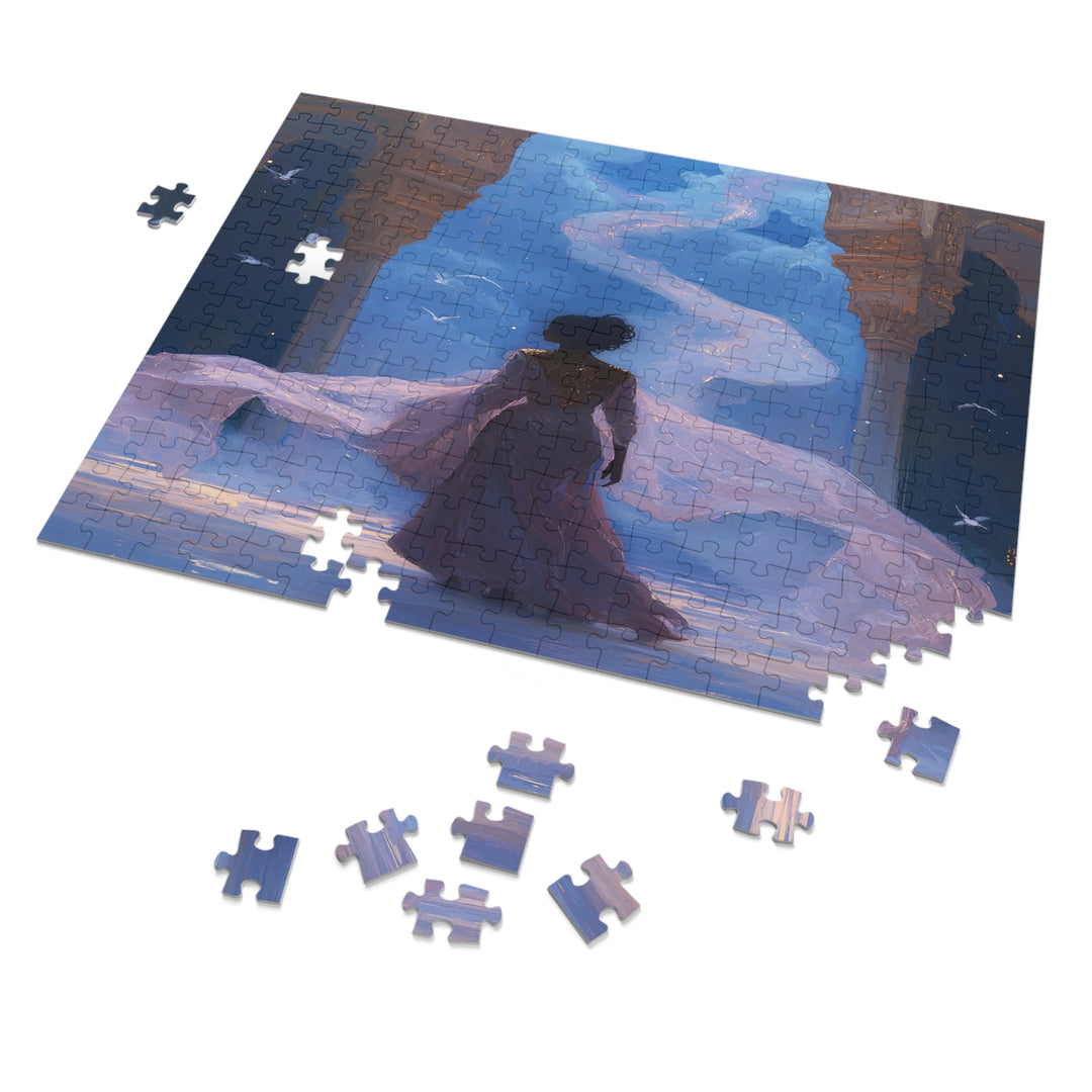 Enchanted Entrance 01 Jigsaw 252 Piece Puzzle with Tin