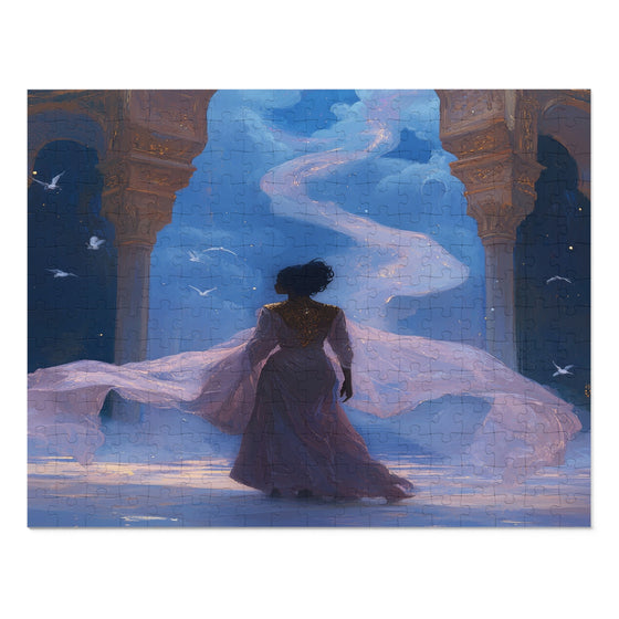 Enchanted Entrance 01 Jigsaw 252 Piece Puzzle with Tin